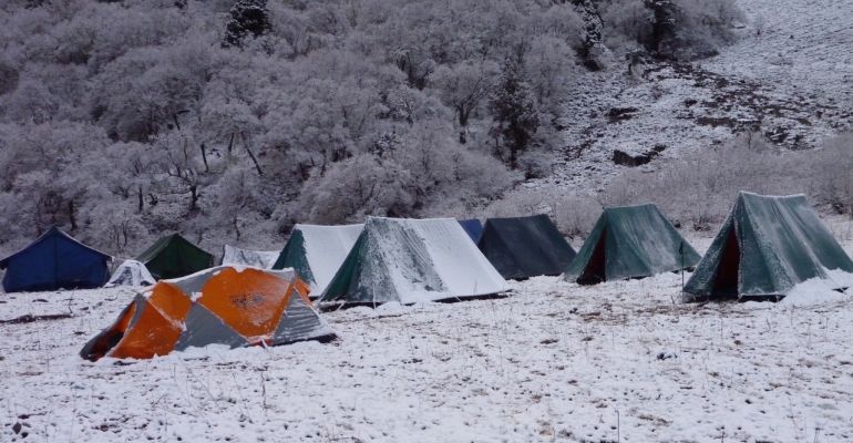 Chomolhari Base Camp Trek in Bhutan